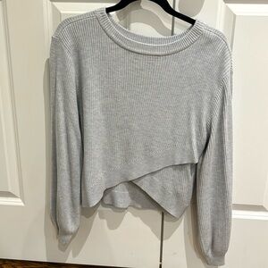 Lululemon cropped crossover sweater